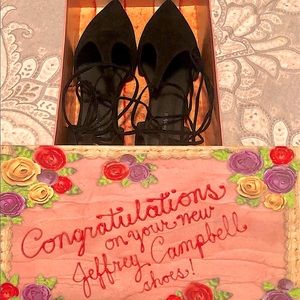 ❤️NIB JEFFREY CAMPBELL Flat with Ankle Strap SZ 10